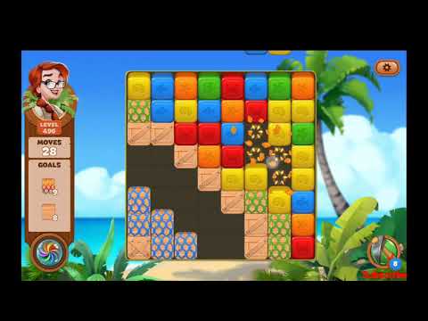 Lost Island Blast Adventure Level 496 NO BOOSTERS - A S GAMING