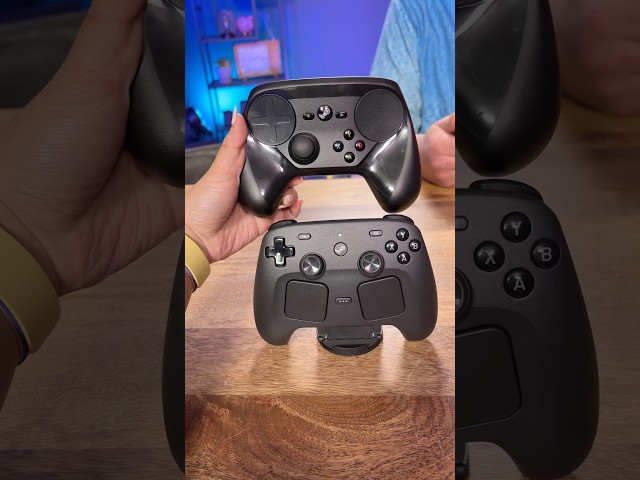 Side by Side: 2015 Steam Controller vs. 2026 Steam Controller