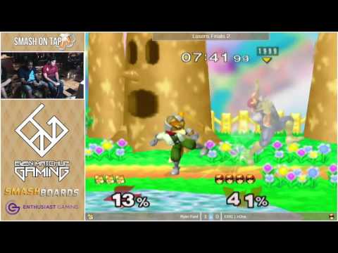 Smash On Tap 11 - EMG | n0ne (Falcon) vs Ryan Ford (Fox) - Melee Singles Losers Finals