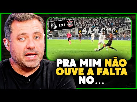 Was Corinthians wronged at Vila Belmiro? Referee suspended after controversial incident.