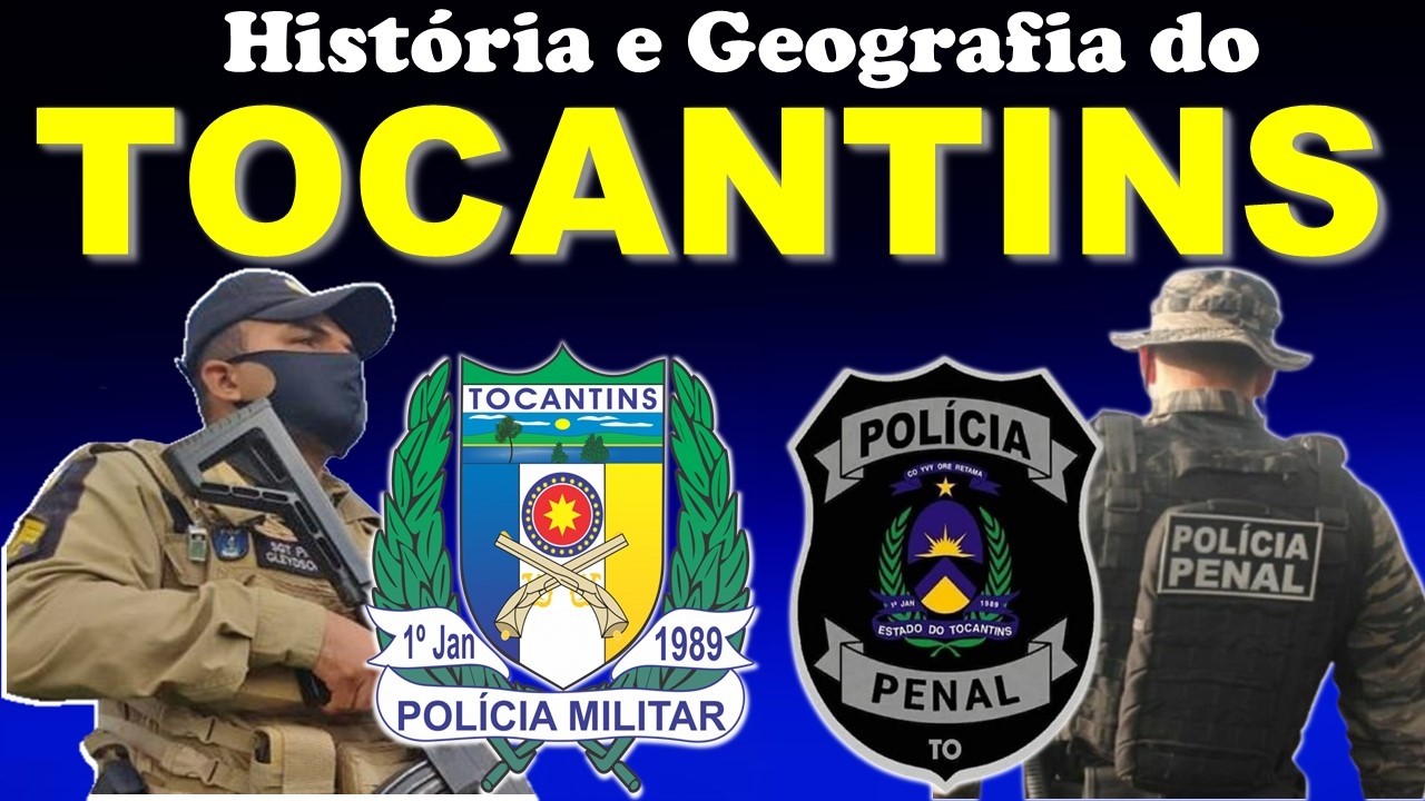🔥HISTÓRIA E GEOGRAFIA DO TOCANTINS P/CONCURSOS PÚBLICOS(PM-TO/PP-TO) @concursologia