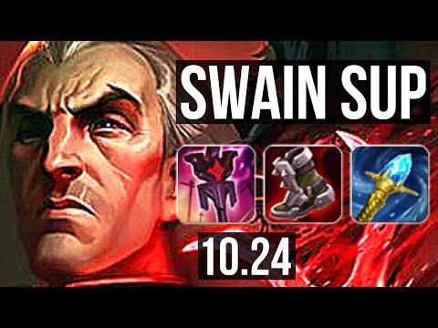 SWAIN & Samira vs MAOKAI & Kai'Sa (SUPPORT) | 7/1/7, 600+ games | KR Master | v10.24