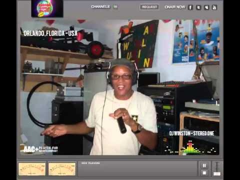 DJ Winston - Stereo One streaming on www.reggaeworldmusic.com from Orlando , Florida