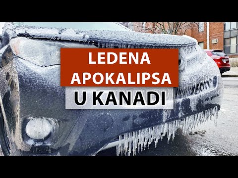 GDJE JE NESTALO PROLJEĆE? Nenormalne snježne padavine u Evropi i SAD. Ledena kiša → Kanada