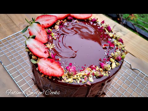 Chocolate Ganache Birthday cake. 🎂🍰