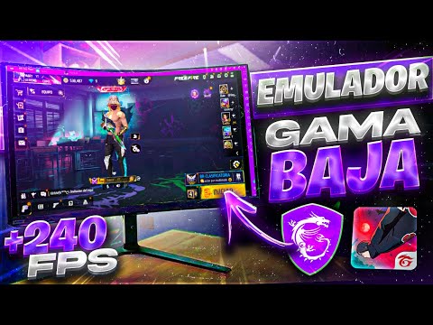 AL FIN NUEVO MSI PARA PC GAMA BAJA + 240 FPS ESTABLES ✅ Como DESCARGAR Free Fire para PC 2025