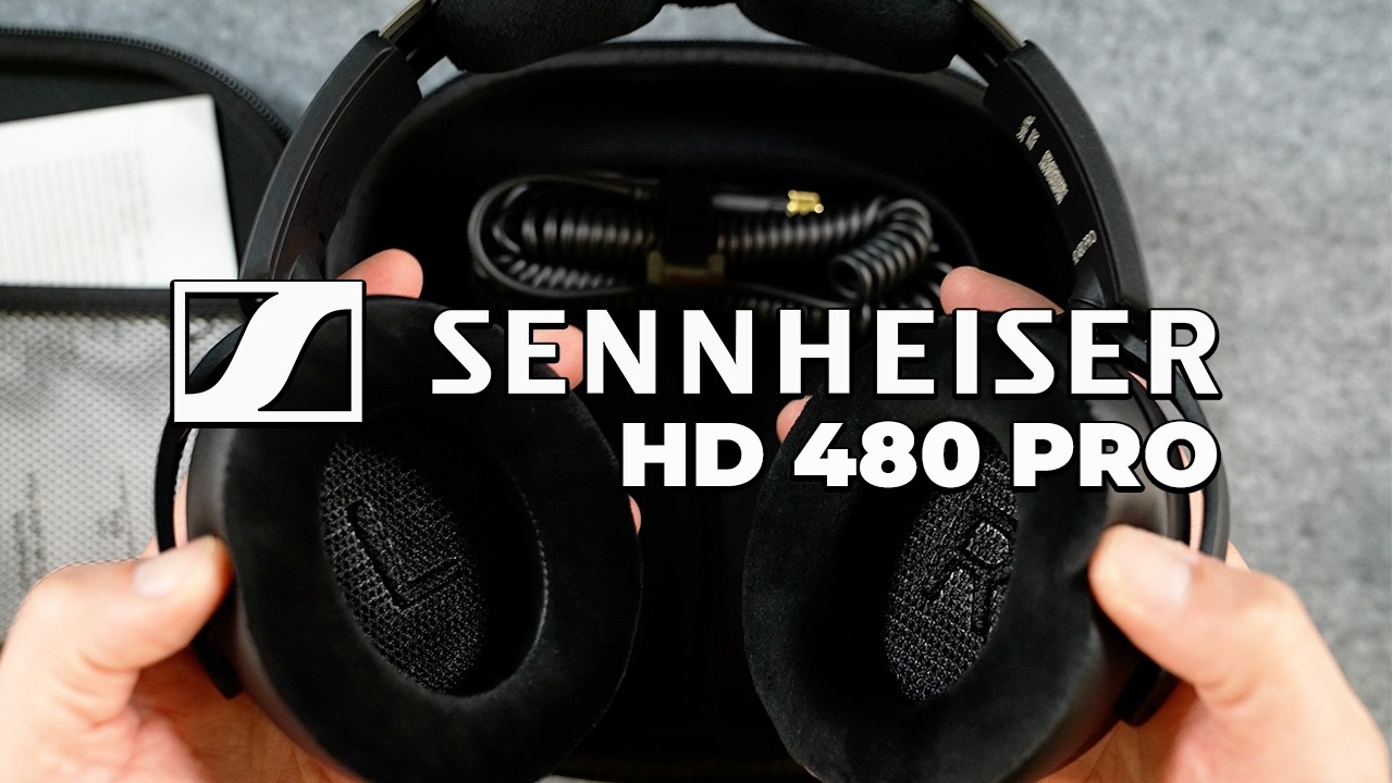 Sennheiser HD 480 Pro Headphones (Review & First Look) - YouTube