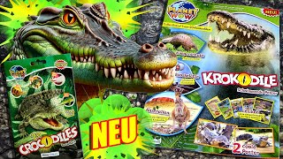 Blue Ocean ® Planet Wow - Krokodile / Crocodiles Nr. 1 - Magazin mit Gummi Krokodil & Infos ! TOP !