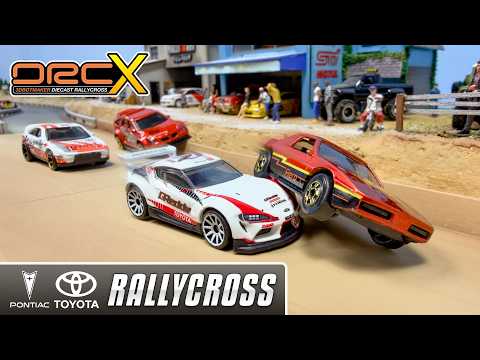 A Fight for the Finals (Pontiac vs. Toyota) Rallycross Diecast