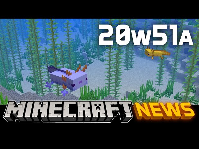 Minecraft S New Snapshot Features Some Very Good Axolotls Pcgamesn