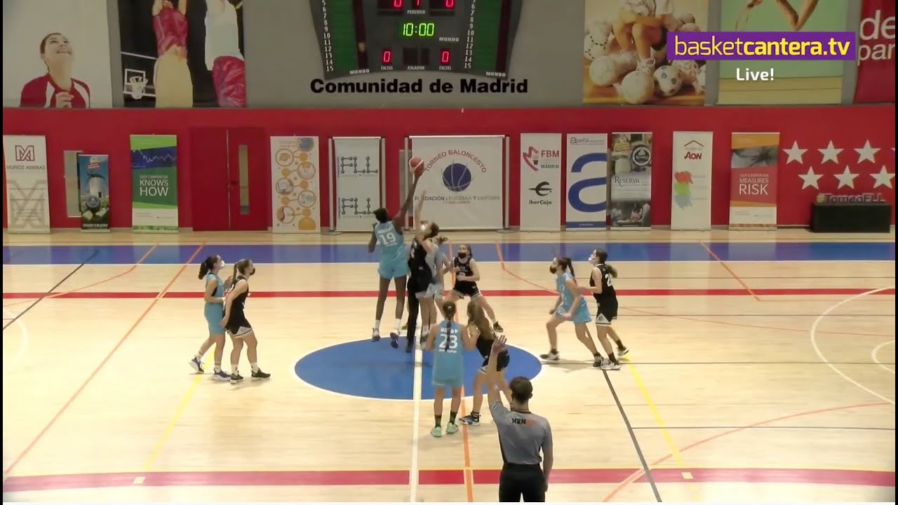 U15F -  B. TORRELODONES vs MOVISTAR ESTUDIANTES. Final Torneo Cadete Fem. FLL 2021 #BasketCantera.TV