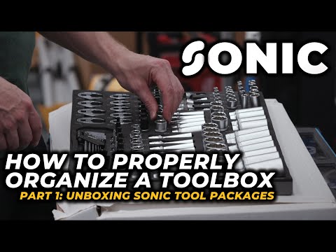 Organizing the Sonic NEXT S15 with Tools: Part 1 - Unboxing Foam Inlays