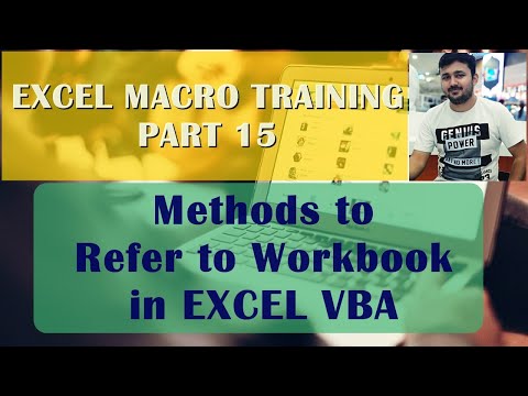 Methods to Refer to Workbook  in Excel VBA- Macro - Part 15