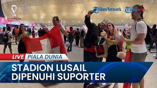 PIALA DUNIA 2022: Jadi Tempat Kick Off Portugal Vs Swiss, Stadion Lusail Dipenuhi Suporter