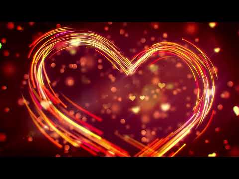 Футаж — Сердце из частиц