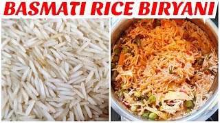 Basmati rice biryani | Basmati biryani in cooker | How to make basmati rice biryani | basmati rice
