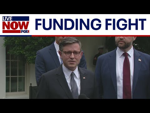 Video | Speaker Johnson calls out Democrats as government shutdown looms