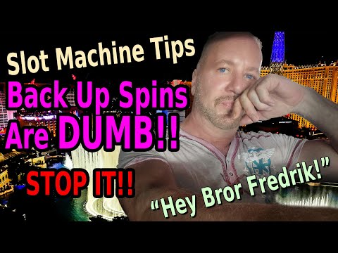 🔥 BACK UP SPINS ARE DUMB! - WINNING SLOT MACHINE TIPS