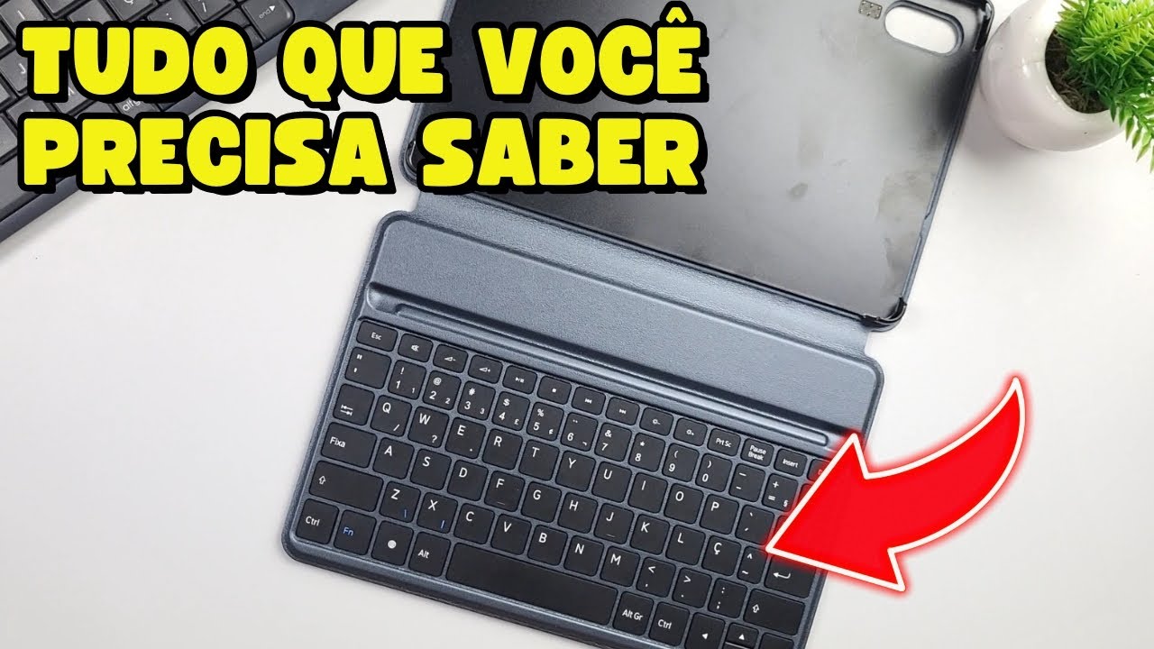 Como funciona o Teclado OFICIAL do Tablet Positivo Vision Tab 10!