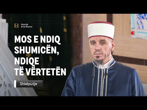 SHKËPUTJE | Mos e ndiq shumicën, ndiqe të vërtetën - Enis Rama