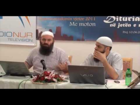 Në debat i thotë: Allahu ta theftë kurrizin... (vrazhdësia mes dijetarëve) - Hoxhë Bekir Halimi