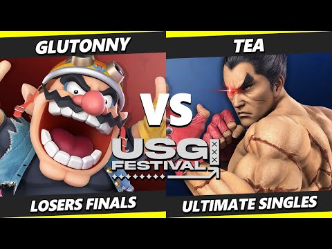USGF 2025 LOSERS FINALS - Glutonny (Wario) Vs. Tea (Kazuya) Smash Ultimate - SSBU