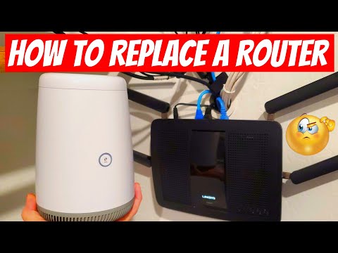 WIRELESS ROUTER REPLACE - HOW TO