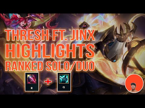League of Legends - *NEW* Thresh ft. Jinx Ranked Game Solo/Duo | Michael Justine Gaming