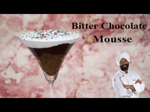 Chocolate Mousse | Bitter Chocolate Mousse | BREAKING NEWS: KADWA SACH | What is cooking
