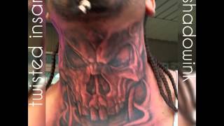 3d throat tattoo on twisted insane