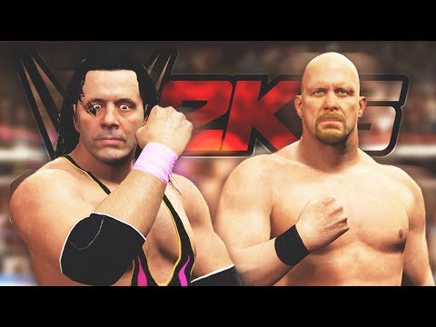 WWE 2K16 Special Objectives - Bret Hart vs Steve Austin II (WWE 2K16 2K Showcase)