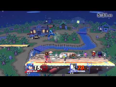 GX:  SSB4 Wii U Tournament 5/22/15 - Scatt vs Mute