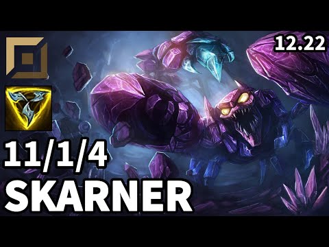 Skarner Top vs Gwen - KR Challenger | Patch 12.22