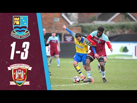 Farnham Fall To Home Defeat | Farnham Town vs Guildford City | Full Match Highlights