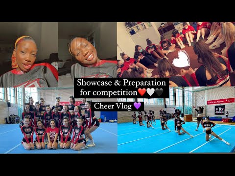 FTG SHOWCASE & PREPARATION FOR COMPETITION || CHEER VLOG 💜