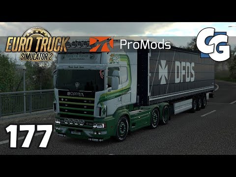 Euro Truck Simulator 2 - Ep. 177 - Scania RJL 4-Series + Kriechbaum V8 - ETS2 ProMods 2.20 Gameplay