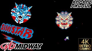 Sinistar Arcade ( Midway 1982 ) 4k Gameplay