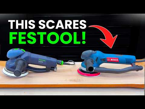 Better than Festool? Bosch 6-inch Sander is a Festool Killer!