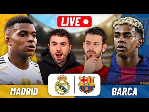 El Clásico LIVE: Real Madrid vs Barcelona | Supercopa de España Final Watch Along