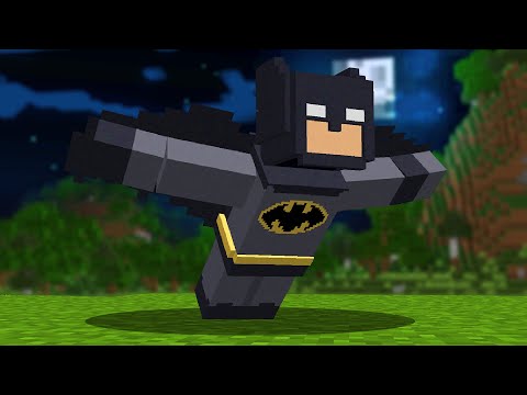 I remade every mob into DC heroes in minecraft