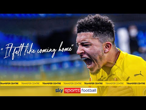 'It felt like coming home' 💛 | Jadon Sancho rejoins Borussia Dortmund on loan