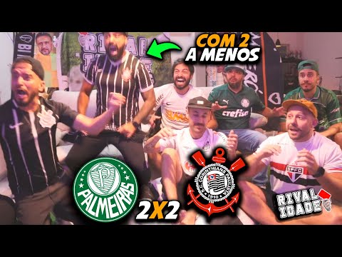 React Palmeiras 2x2 Corinthians | Melhores momentos | Gols | Paulistão