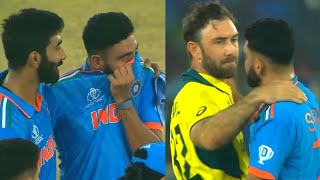 Glenn Maxwell Heart Warming Gesture To Crying Mohammad Siraj After IND Lost Final | IND vs AUS