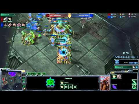 NexSickness vs SlaveZenith P1/2 Slag Pits PvZ