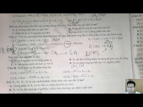Biện luận CTCT hợp chất hữu cơ qua sơ đồ phản ứng