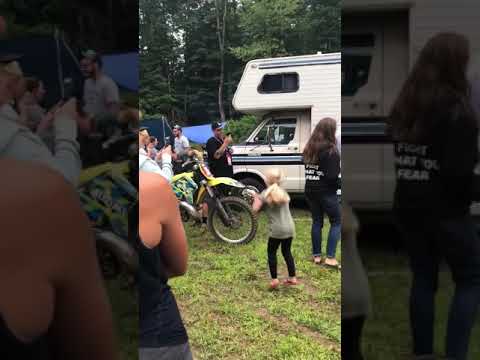 Travis Pastrana Backflip Unadilla Amateur Pits Raw Footage