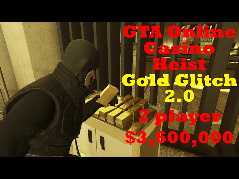 GTA Online Diamond Casino Heist: Gold Glitch (2.0), Silent and Sneaky ($3,600,000) PATCHED