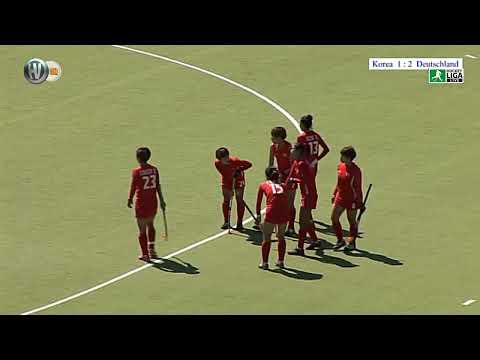 38.Spiel 7. Feldhockey Juniorinnen-Weltmeisterschaft Südkorea vs. Deutschland 02.08.2012 Highlights