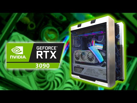 AMD Ryzen 9 5950X &amp; Asus Rog Strix RTX 3090 White Edition 24GB Gaming Pc Build Timelapse 2021.