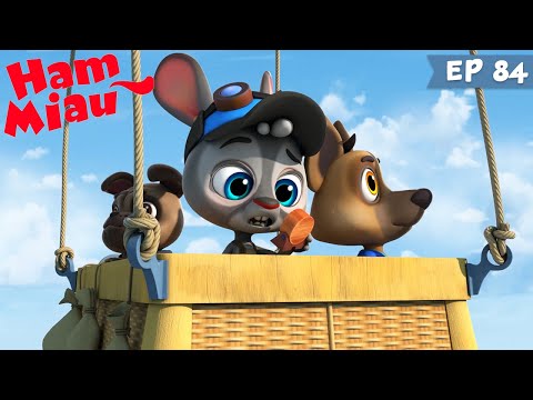 Ham Miau 🐶 Aventuri in zbor 🐱 Desene pentru copii in romana | HeyKids